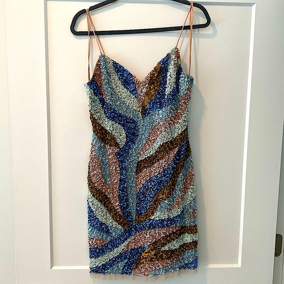 Aiden Mattox Cocktail Dress- Only worn once - Picture 1 of 4